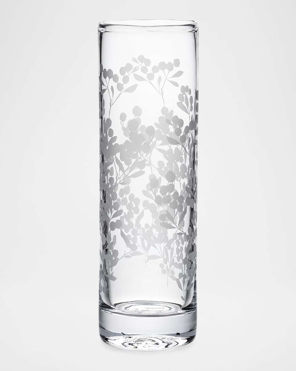Engraved Berry Vase, 10.5"